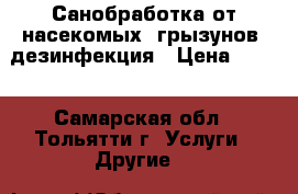 Санобработка от насекомых, грызунов, дезинфекция › Цена ­ 700 - Самарская обл., Тольятти г. Услуги » Другие   